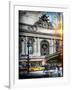 Instants of NY Series - Urban Scene View in Winter-Philippe Hugonnard-Framed Photographic Print