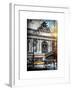 Instants of NY Series - Urban Scene View in Winter-Philippe Hugonnard-Framed Premium Giclee Print