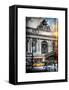 Instants of NY Series - Urban Scene View in Winter-Philippe Hugonnard-Framed Stretched Canvas