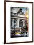 Instants of NY Series - Urban Scene View in Winter-Philippe Hugonnard-Framed Art Print