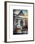 Instants of NY Series - Urban Scene View in Winter-Philippe Hugonnard-Framed Art Print