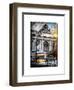 Instants of NY Series - Urban Scene View in Winter-Philippe Hugonnard-Framed Art Print