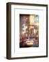 Instants of NY Series - Urban Scene with Yellow Taxi-Philippe Hugonnard-Framed Art Print