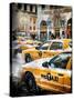 Instants of NY Series - Urban Scene with Yellow Taxis-Philippe Hugonnard-Stretched Canvas