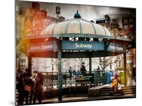 Instants of NY Series - Urban Scene-Philippe Hugonnard-Mounted Photographic Print