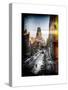 Instants of NY Series - Urban Snowy Winter Landscape-Philippe Hugonnard-Stretched Canvas