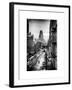 Instants of NY Series - Urban Snowy Winter Landscape-Philippe Hugonnard-Framed Art Print