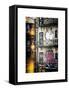 Instants of NY Series - Urban Street Art Building-Philippe Hugonnard-Framed Stretched Canvas