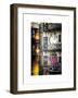 Instants of NY Series - Urban Street Art Building-Philippe Hugonnard-Framed Art Print