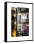 Instants of NY Series - Urban Street Art Building-Philippe Hugonnard-Framed Stretched Canvas