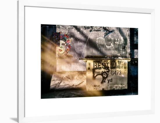 Instants of NY Series - Urban Street Art-Philippe Hugonnard-Framed Art Print