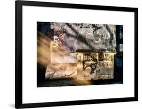 Instants of NY Series - Urban Street Art-Philippe Hugonnard-Framed Art Print