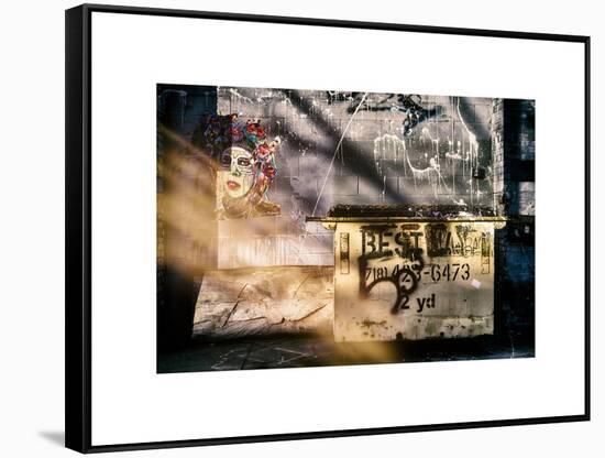 Instants of NY Series - Urban Street Art-Philippe Hugonnard-Framed Stretched Canvas