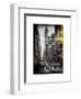 Instants of NY Series - Urban Street Scene in Broadway - Canal Street - Manhattan - New York-Philippe Hugonnard-Framed Art Print