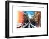 Instants of NY Series - Urban Street Scene of Chelsea in Winter-Philippe Hugonnard-Framed Art Print