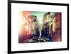 Instants of NY Series - Urban Street Scene of Manhattan in Winter-Philippe Hugonnard-Framed Art Print