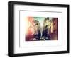 Instants of NY Series - Urban Street Scene of Manhattan in Winter-Philippe Hugonnard-Framed Art Print