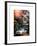 Instants of NY Series - Urban Street Scene with NYC Sheriff Car in Fulton Street-Philippe Hugonnard-Framed Art Print