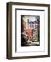 Instants of NY Series - Urban Street Scene with Yellow Taxi in Winter-Philippe Hugonnard-Framed Art Print