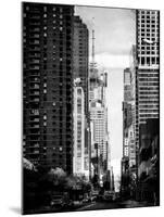 Instants of NY Series - Urban Street View at Nighfall-Philippe Hugonnard-Mounted Photographic Print