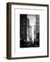 Instants of NY Series - Urban Street View at Nighfall-Philippe Hugonnard-Framed Art Print