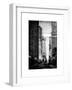 Instants of NY Series - Urban Street View at Nighfall-Philippe Hugonnard-Framed Art Print