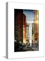 Instants of NY Series - Urban Street View at Nighfall-Philippe Hugonnard-Stretched Canvas