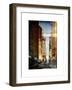 Instants of NY Series - Urban Street View at Nighfall-Philippe Hugonnard-Framed Art Print