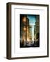 Instants of NY Series - Urban Street View at Nighfall-Philippe Hugonnard-Framed Art Print