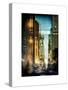 Instants of NY Series - Urban Street View at Nighfall-Philippe Hugonnard-Stretched Canvas