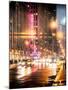 Instants of NY Series - Urban Street View on Avenue of the Americas by Night-Philippe Hugonnard-Mounted Photographic Print