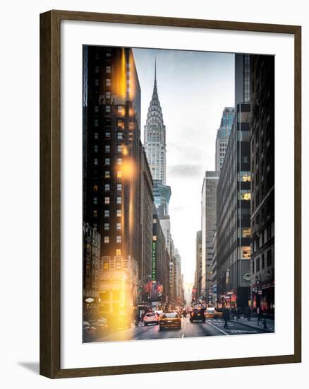 Instants of NY Series - Urban Street View-Philippe Hugonnard-Framed Photographic Print