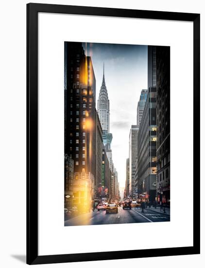 Instants of NY Series - Urban Street View-Philippe Hugonnard-Framed Art Print