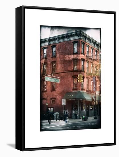 Instants of NY Series - Urban Street View-Philippe Hugonnard-Framed Stretched Canvas