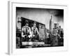 Instants of NY Series - Urban Winter Scene at Meatpacking District-Philippe Hugonnard-Framed Photographic Print