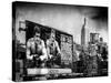 Instants of NY Series - Urban Winter Scene at Meatpacking District-Philippe Hugonnard-Stretched Canvas