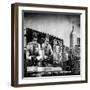 Instants of NY Series - Urban Winter Scene at Meatpacking District-Philippe Hugonnard-Framed Photographic Print