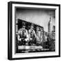 Instants of NY Series - Urban Winter Scene at Meatpacking District-Philippe Hugonnard-Framed Photographic Print