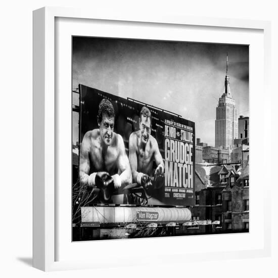 Instants of NY Series - Urban Winter Scene at Meatpacking District-Philippe Hugonnard-Framed Photographic Print