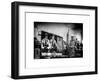 Instants of NY Series - Urban Winter Scene at Meatpacking District-Philippe Hugonnard-Framed Art Print