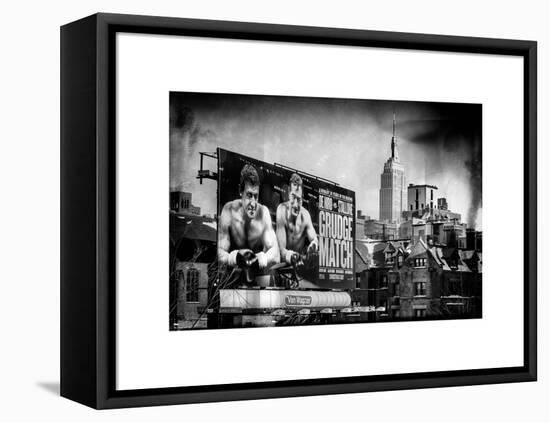 Instants of NY Series - Urban Winter Scene at Meatpacking District-Philippe Hugonnard-Framed Stretched Canvas