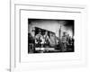 Instants of NY Series - Urban Winter Scene at Meatpacking District-Philippe Hugonnard-Framed Art Print