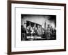 Instants of NY Series - Urban Winter Scene at Meatpacking District-Philippe Hugonnard-Framed Art Print