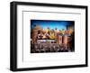 Instants of NY Series - Urban Winter Scene View at Meatpacking District-Philippe Hugonnard-Framed Art Print