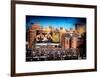 Instants of NY Series - Urban Winter Scene View at Meatpacking District-Philippe Hugonnard-Framed Art Print