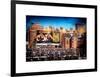 Instants of NY Series - Urban Winter Scene View at Meatpacking District-Philippe Hugonnard-Framed Art Print