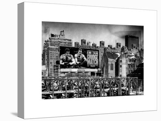 Instants of NY Series - Urban Winter Scene View at Meatpacking District-Philippe Hugonnard-Stretched Canvas