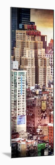 Instants of NY Series - Vertical Panoramic-Philippe Hugonnard-Mounted Photographic Print