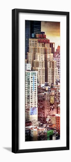 Instants of NY Series - Vertical Panoramic-Philippe Hugonnard-Framed Photographic Print