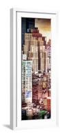 Instants of NY Series - Vertical Panoramic-Philippe Hugonnard-Framed Photographic Print